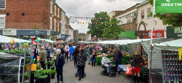 Banner photo of Hinckley Market on Castle Street